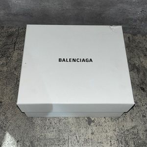 Empty Balenciaga box